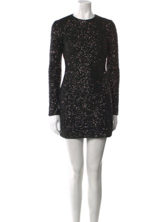 FRAME Crew Neck Mini Dress