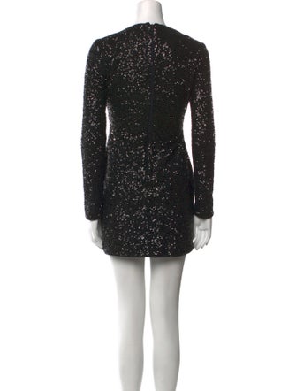 FRAME Crew Neck Mini Dress