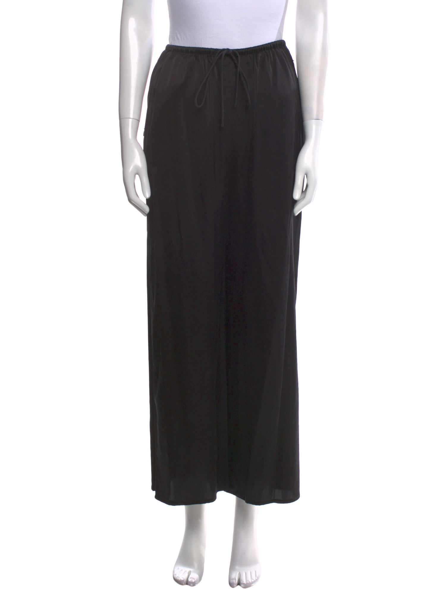FRAME Silk Wide Leg Pants