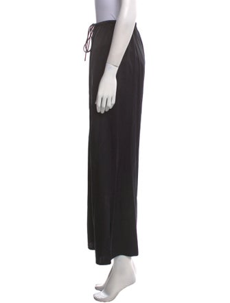 FRAME Silk Wide Leg Pants