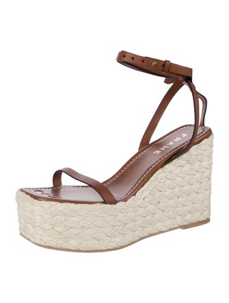 FRAME Leather Espadrilles