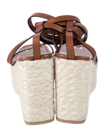 FRAME Leather Espadrilles