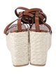 FRAME Leather Espadrilles