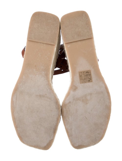 FRAME Leather Espadrilles