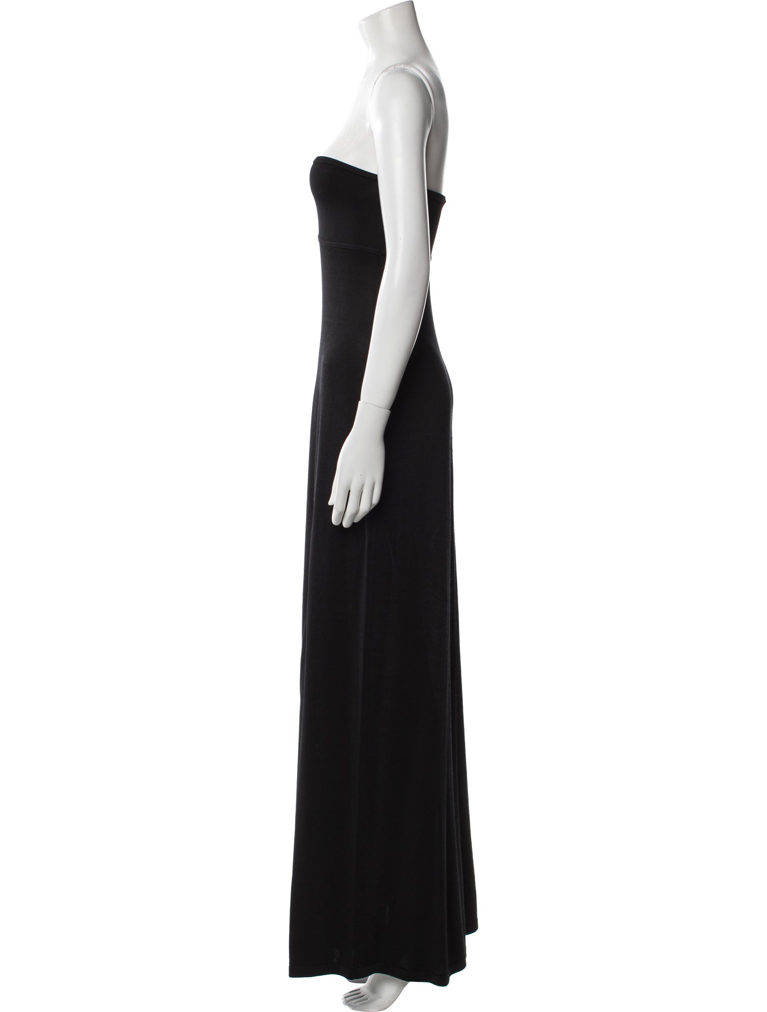 FRAME Strapless Long Dress