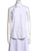 FRAME Sleeveless Button-Up Top