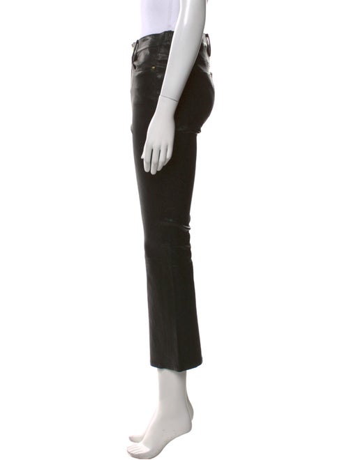 FRAME Lamb Leather Wide Leg Pants