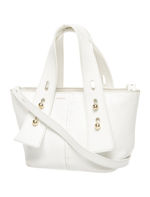 FRAME Leather Top Handle Bag