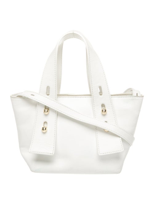 FRAME Leather Top Handle Bag