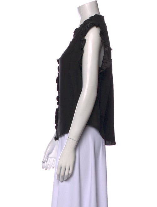 FRAME Silk V-Neck Top