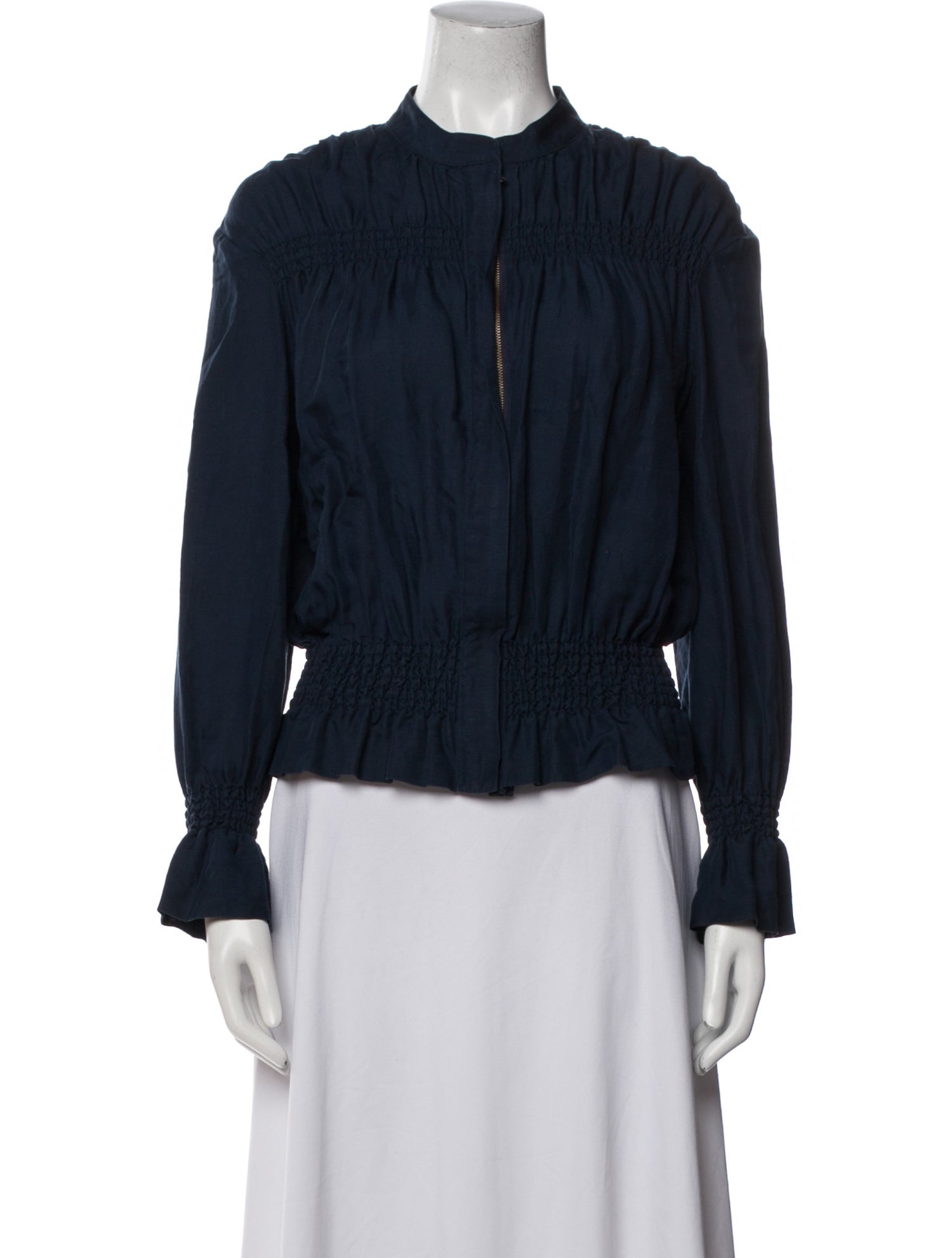 FRAME Linen Evening Jacket