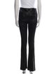 FRAME Leather Straight Leg Pants