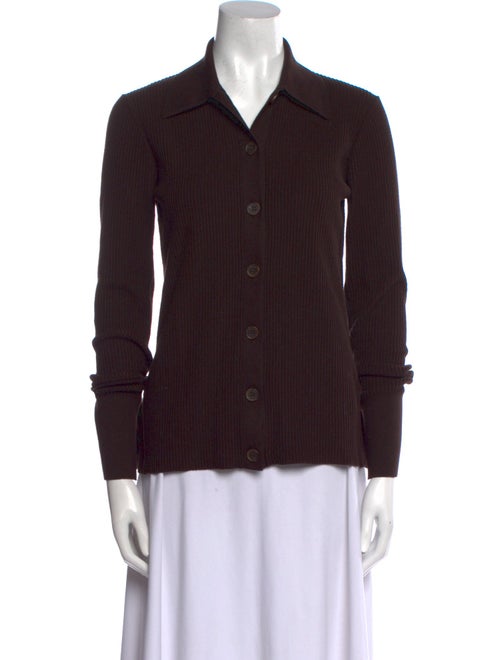 FRAME Long Sleeve Button-Up Top