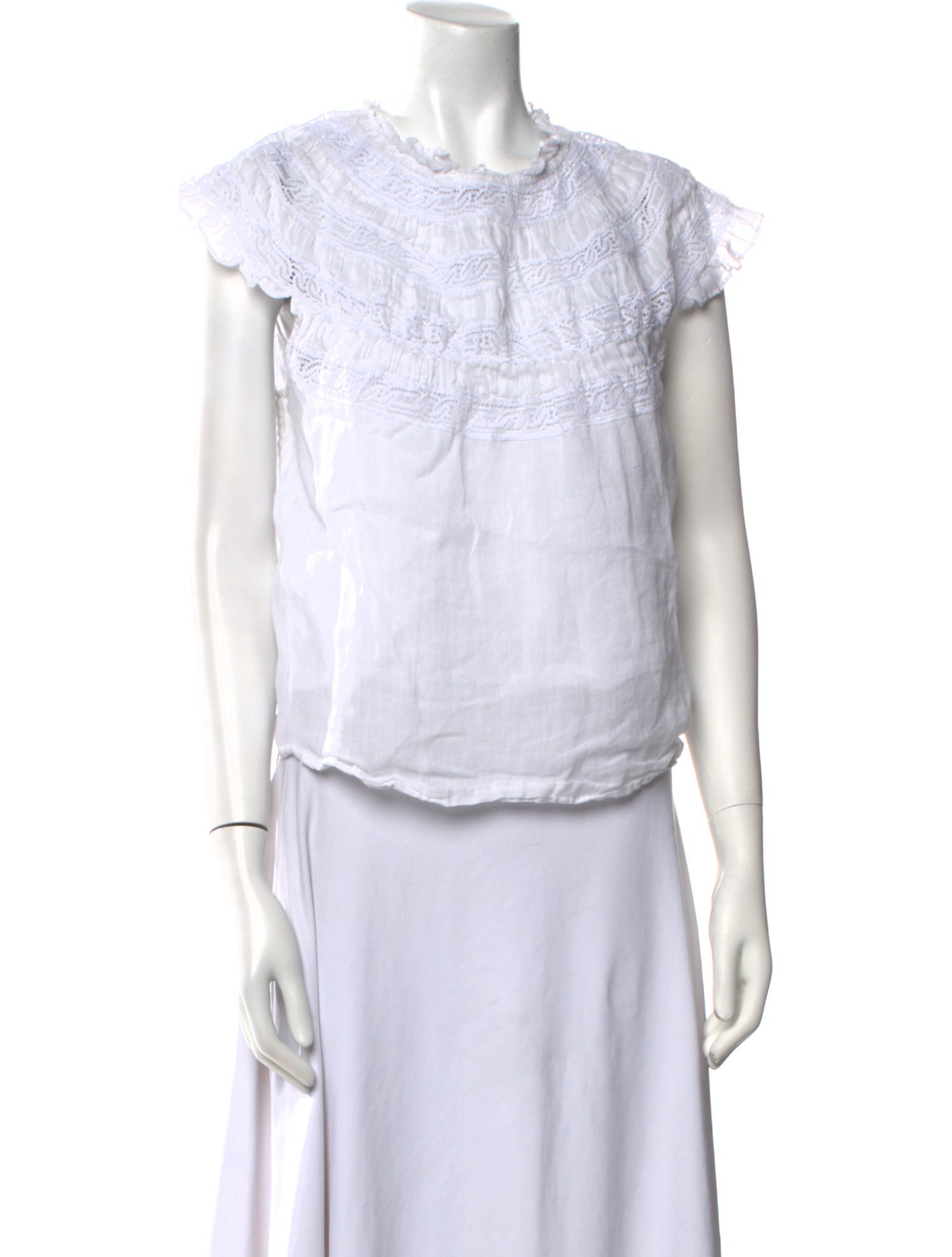 FRAME Bateau Neckline Short Sleeve Top