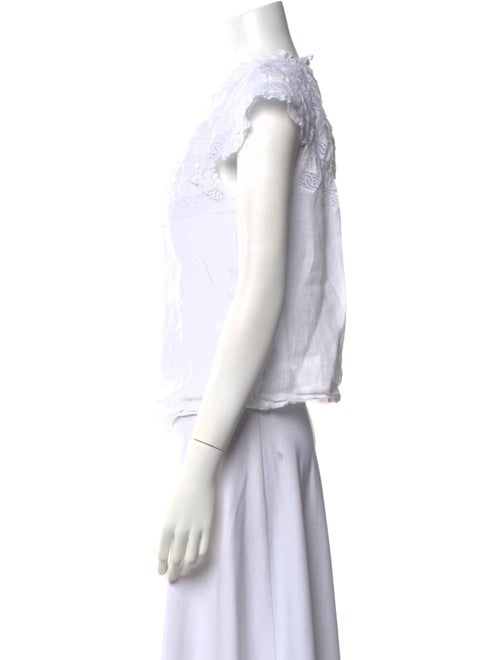 FRAME Bateau Neckline Short Sleeve Top