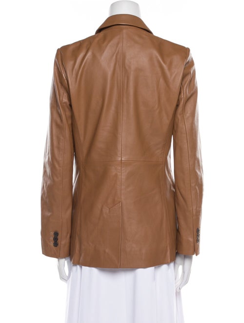 FRAME Leather Blazer