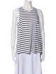 FRAME Linen Striped Top