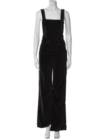 FRAME Square Neckline Jumpsuit