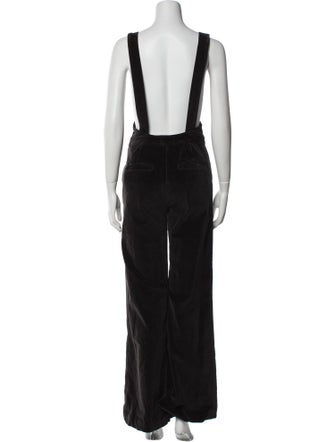 FRAME Square Neckline Jumpsuit