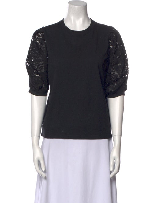 FRAME Crew Neck Short Sleeve Top