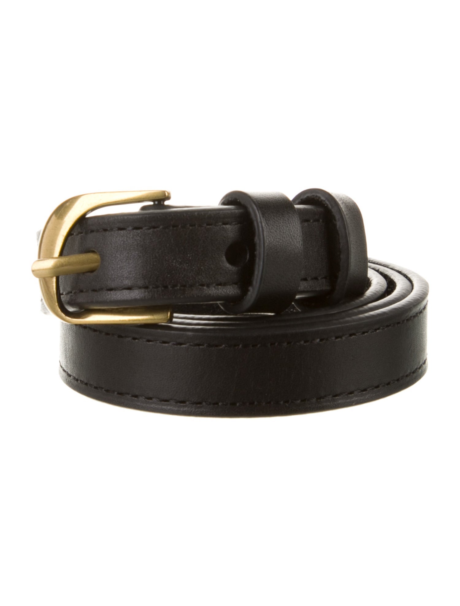 FRAME Skinny Leather Belt