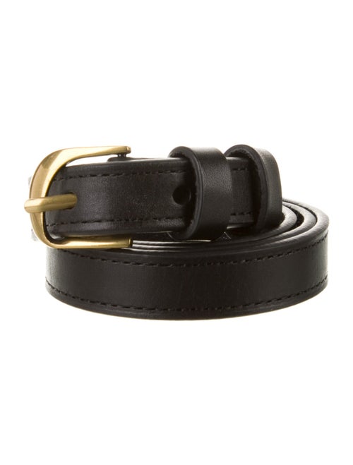 FRAME Skinny Leather Belt