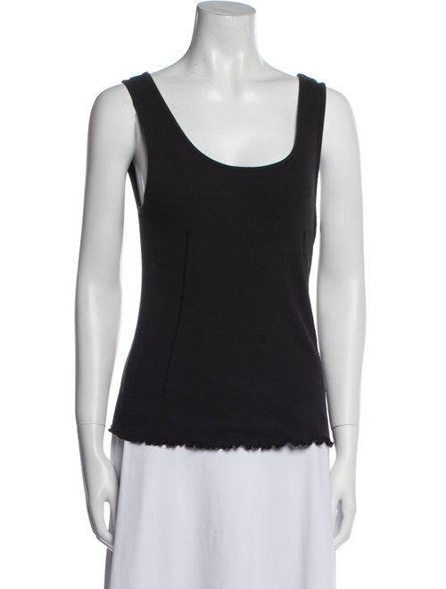 FRAME Scoop Neck Sleeveless Top