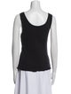 FRAME Scoop Neck Sleeveless Top