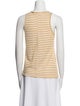 FRAME Linen Striped Top