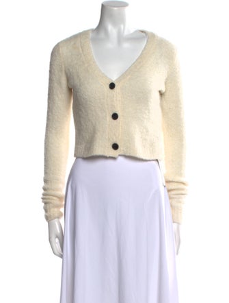 FRAME Alpaca V-Neck Sweater