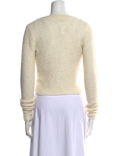 FRAME Alpaca V-Neck Sweater