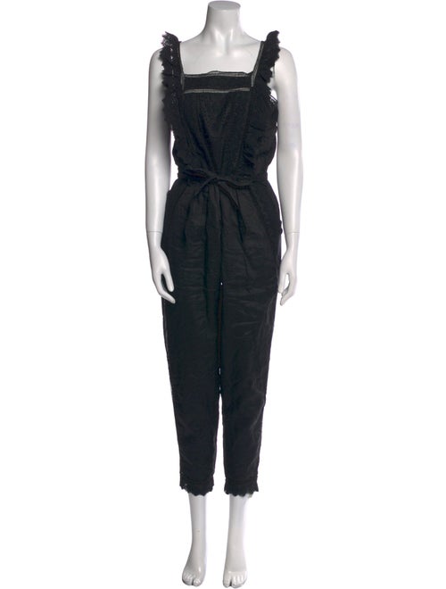 FRAME Square Neckline Jumpsuit