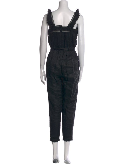 FRAME Square Neckline Jumpsuit