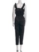 FRAME Square Neckline Jumpsuit