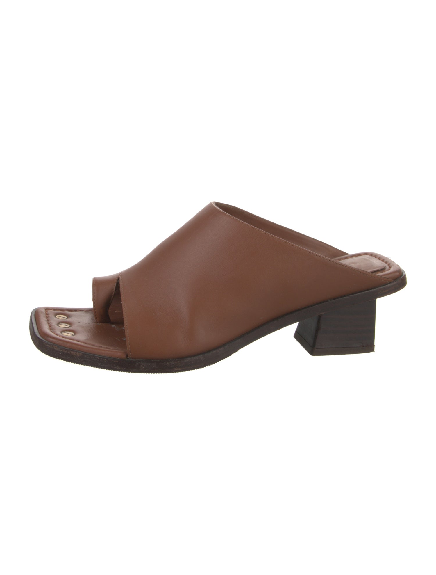 FRAME Leather Slides