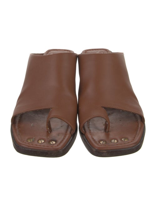 FRAME Leather Slides