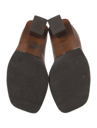 FRAME Leather Slides