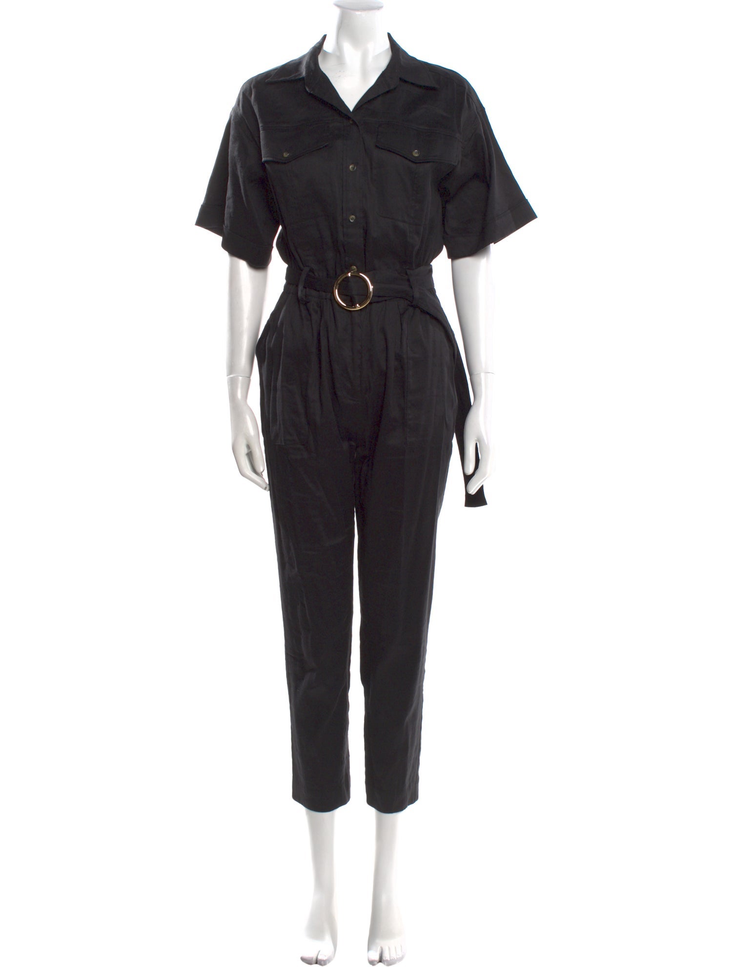 FRAME V-Neck Jumpsuit