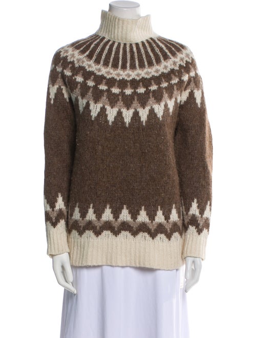 FRAME Alpaca Printed Sweater