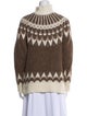 FRAME Alpaca Printed Sweater