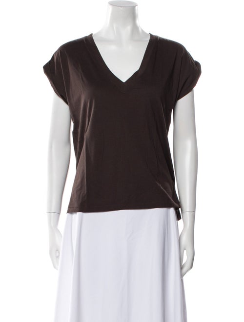 FRAME V-Neck Short Sleeve T-Shirt