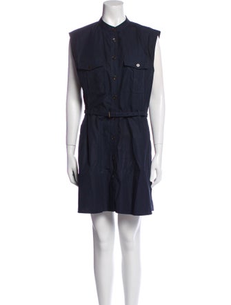 FRAME Crew Neck Mini Dress