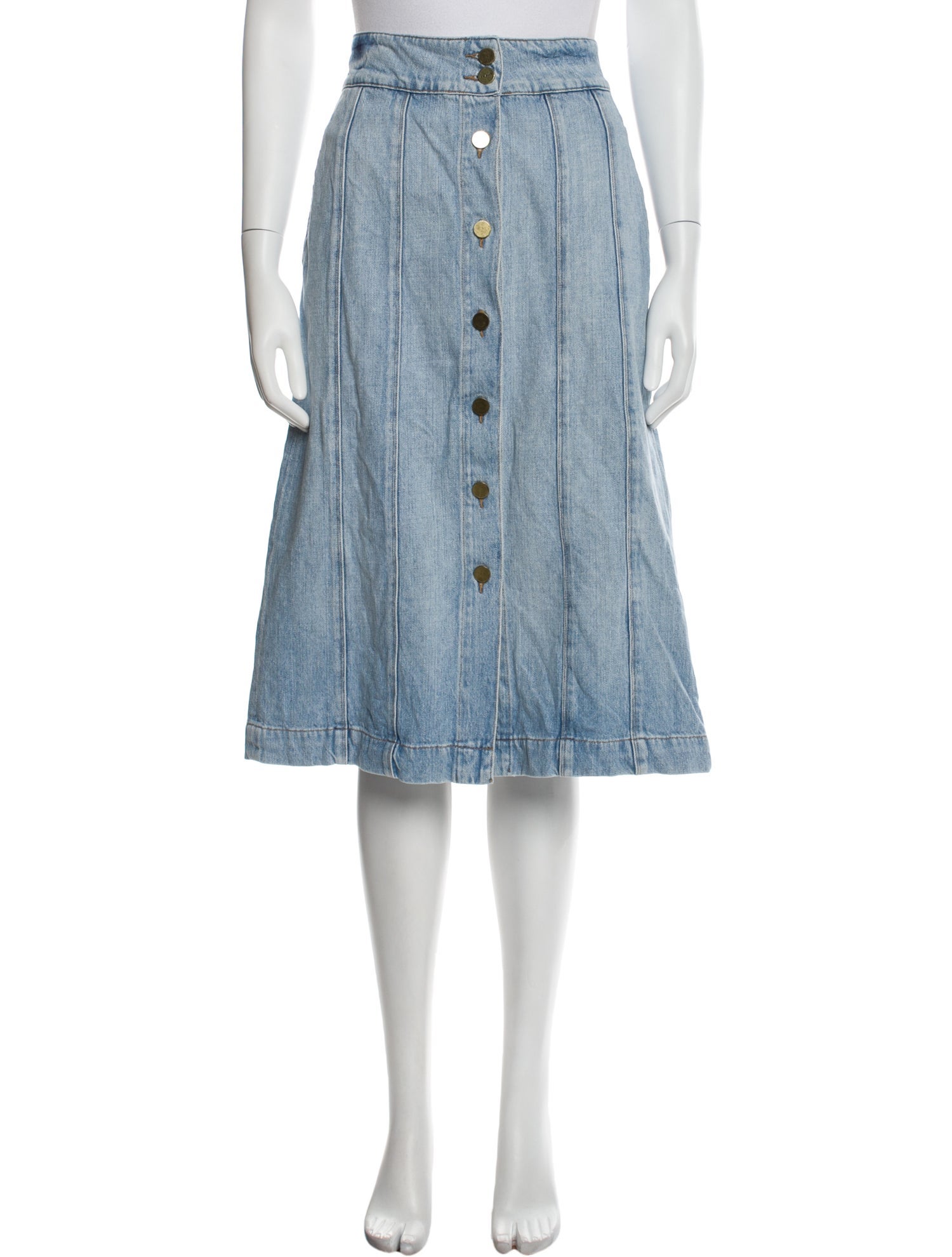 FRAME Knee-Length Skirt