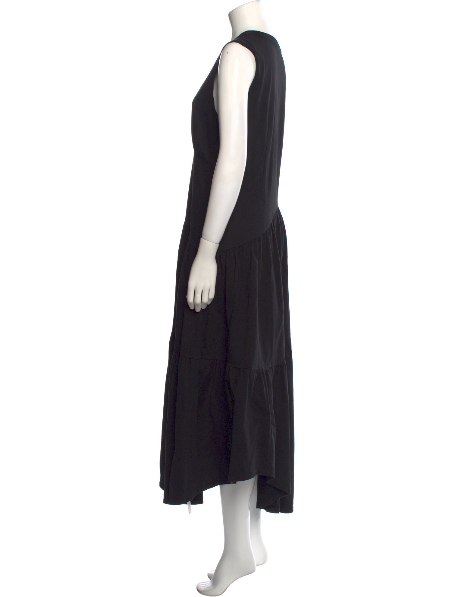 FRAME Crew Neck Long Dress