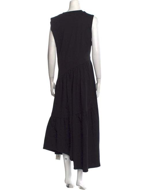 FRAME Crew Neck Long Dress