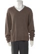 FRAME V-Neck Long Sleeve Pullover