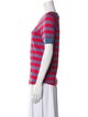 FRAME Linen Striped T-Shirt
