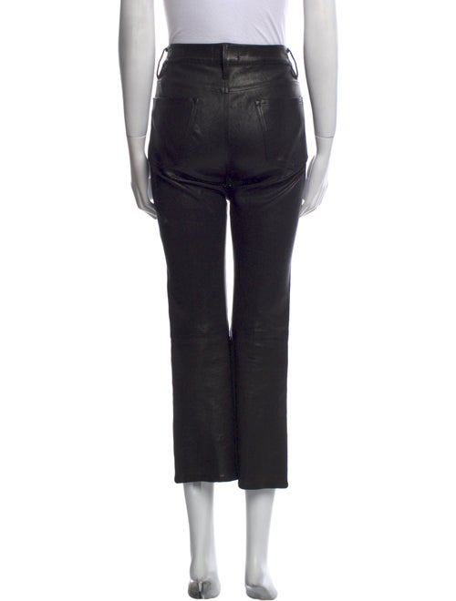 FRAME Lamb Leather Wide Leg Pants