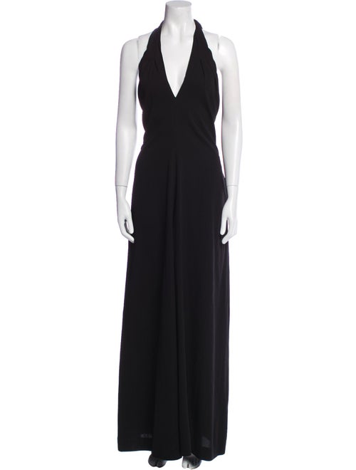 FRAME Linen Halterneck Jumpsuit