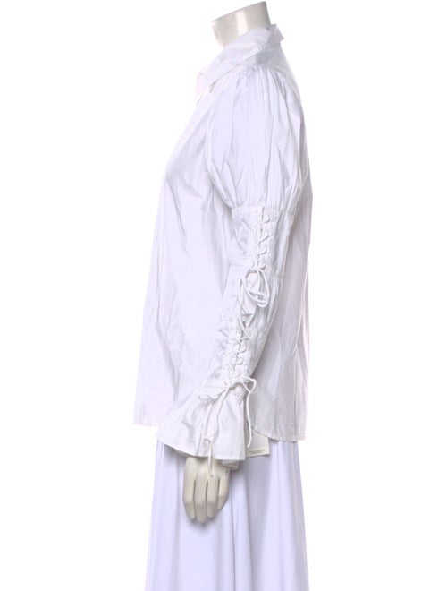 FRAME Long Sleeve Button-Up Top